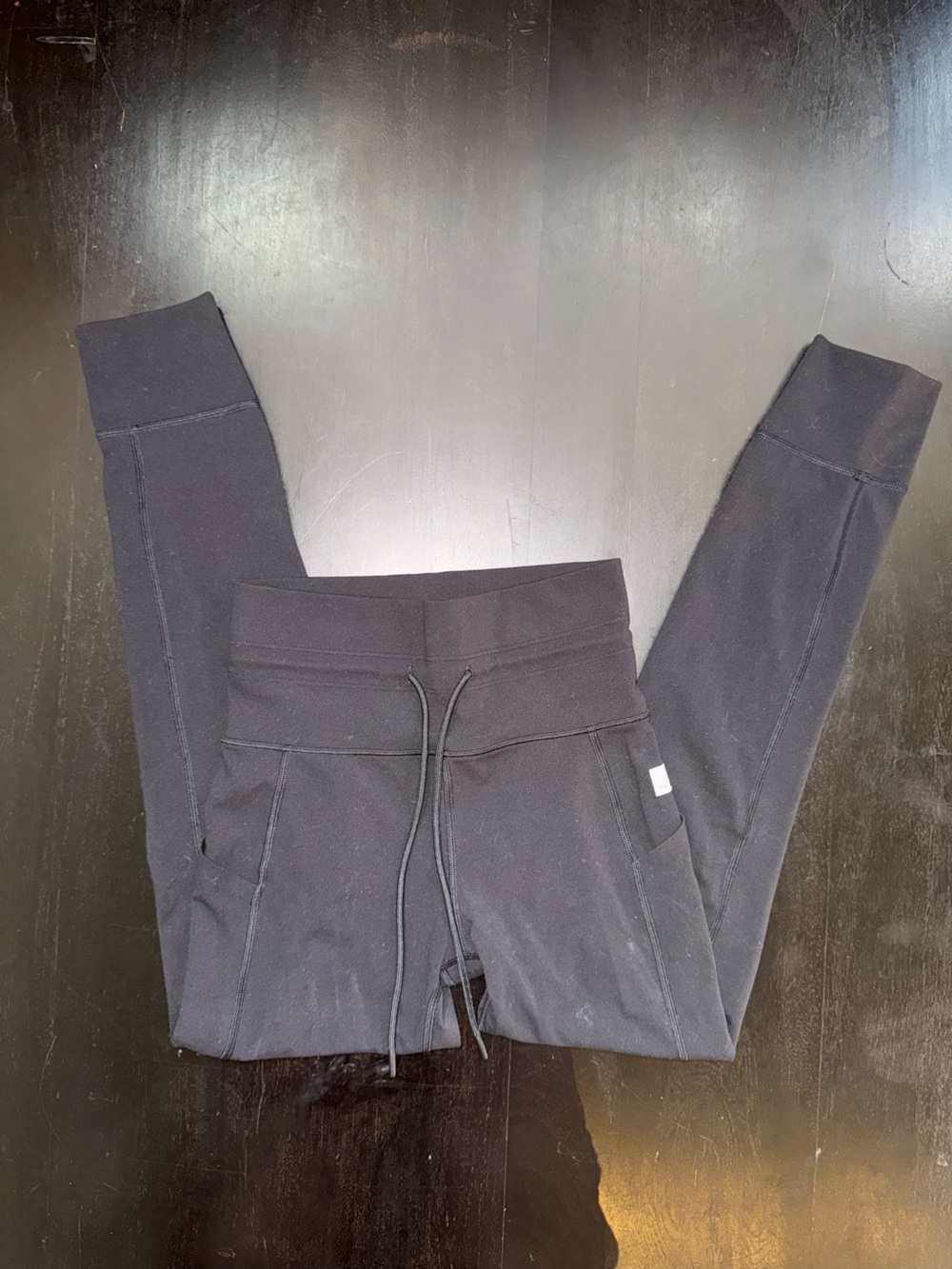 Vuori Black Jogger Sweatpants with Drawstring